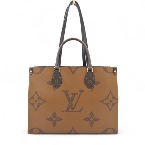 Reverse Monogram Onthego MM Brown