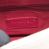 Aged Calfskin Quilted Small Gabrielle Hobo Beige Black