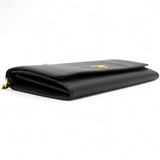 Saffiano Metal Oro Chain Wallet