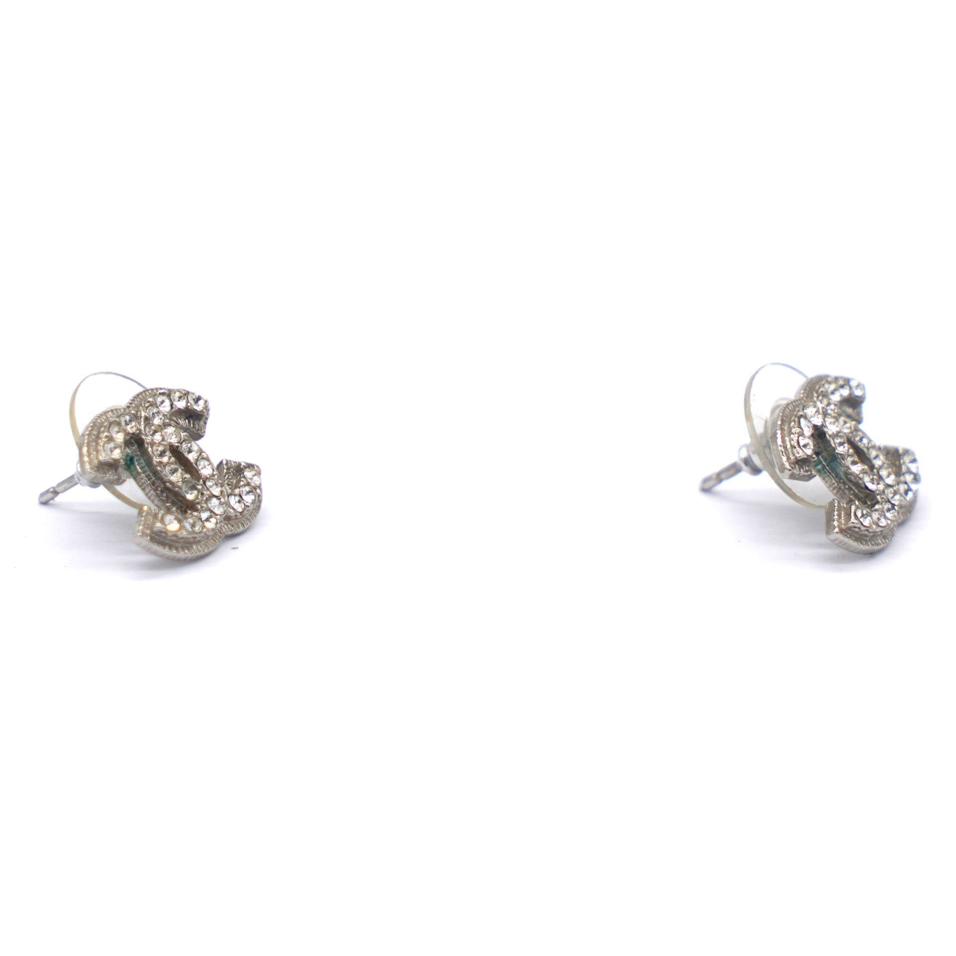 CC Rhinestone earrings