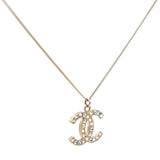 Crystal CC Pendant Necklace