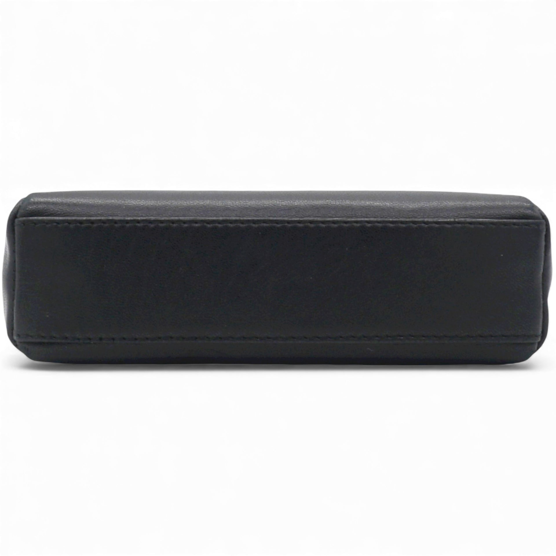 Shiny Nappa Micro Peekaboo Iconic Satchel Black