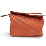 Large Puzzle Bag Orange