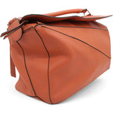 Large Puzzle Bag Orange
