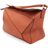Large Puzzle Bag Orange