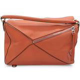 Large Puzzle Bag Orange
