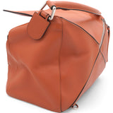Large Puzzle Bag Orange