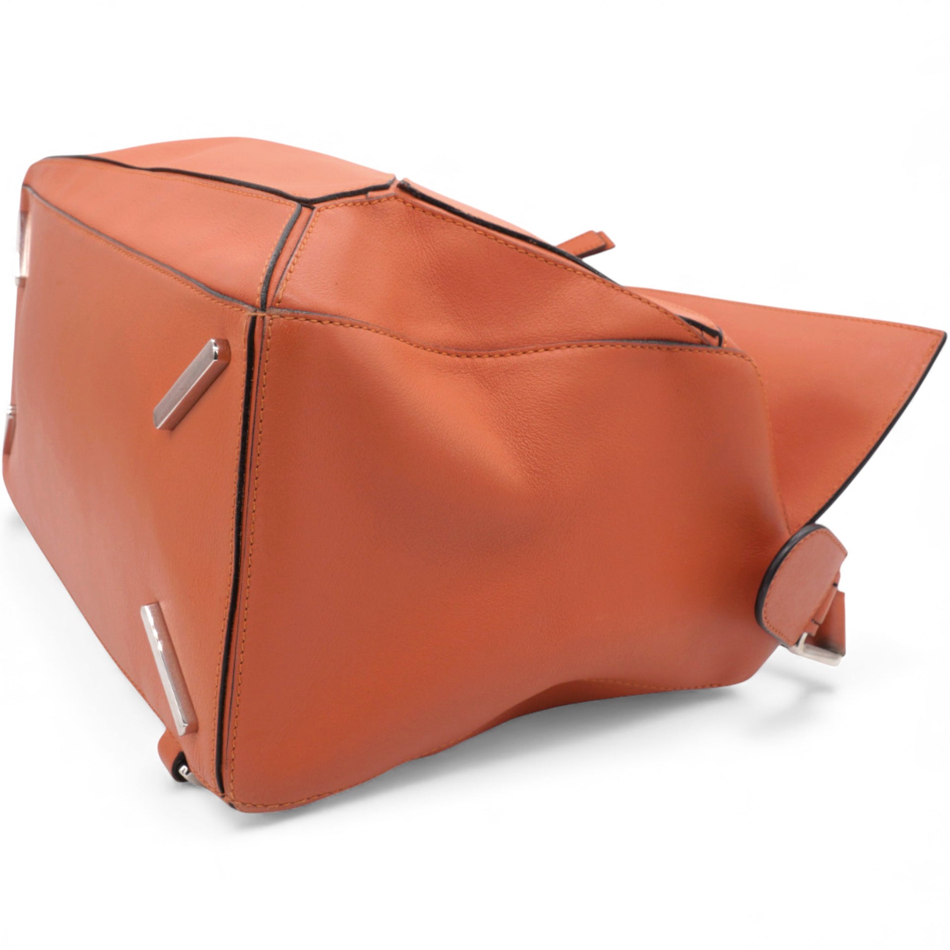 Large Puzzle Bag Orange