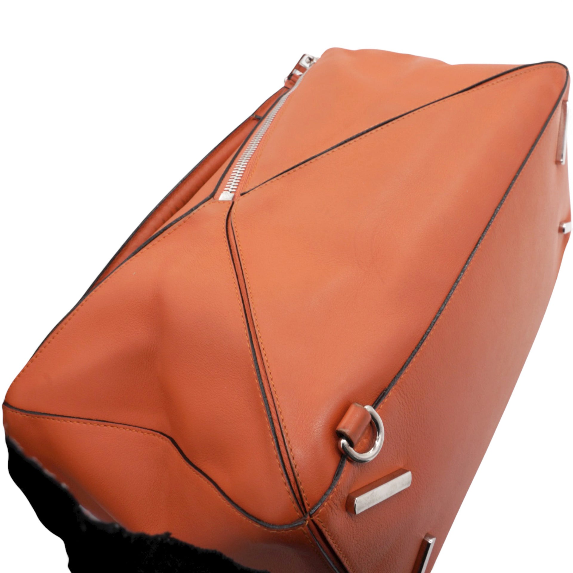 Large Puzzle Bag Orange