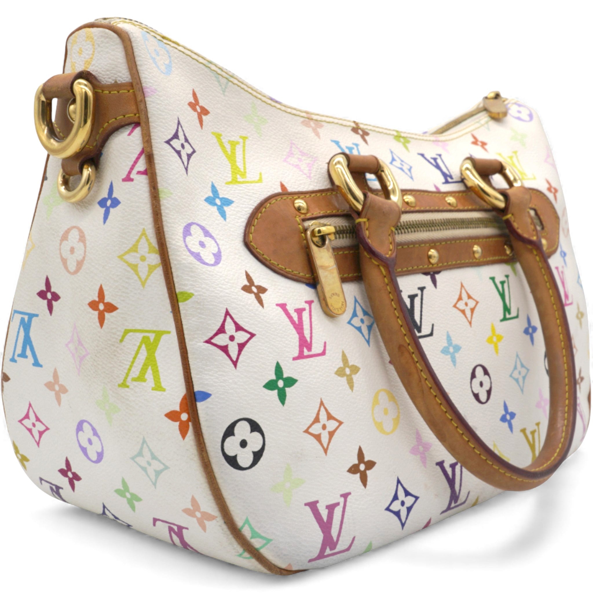 Monogram Multicolor Rita White