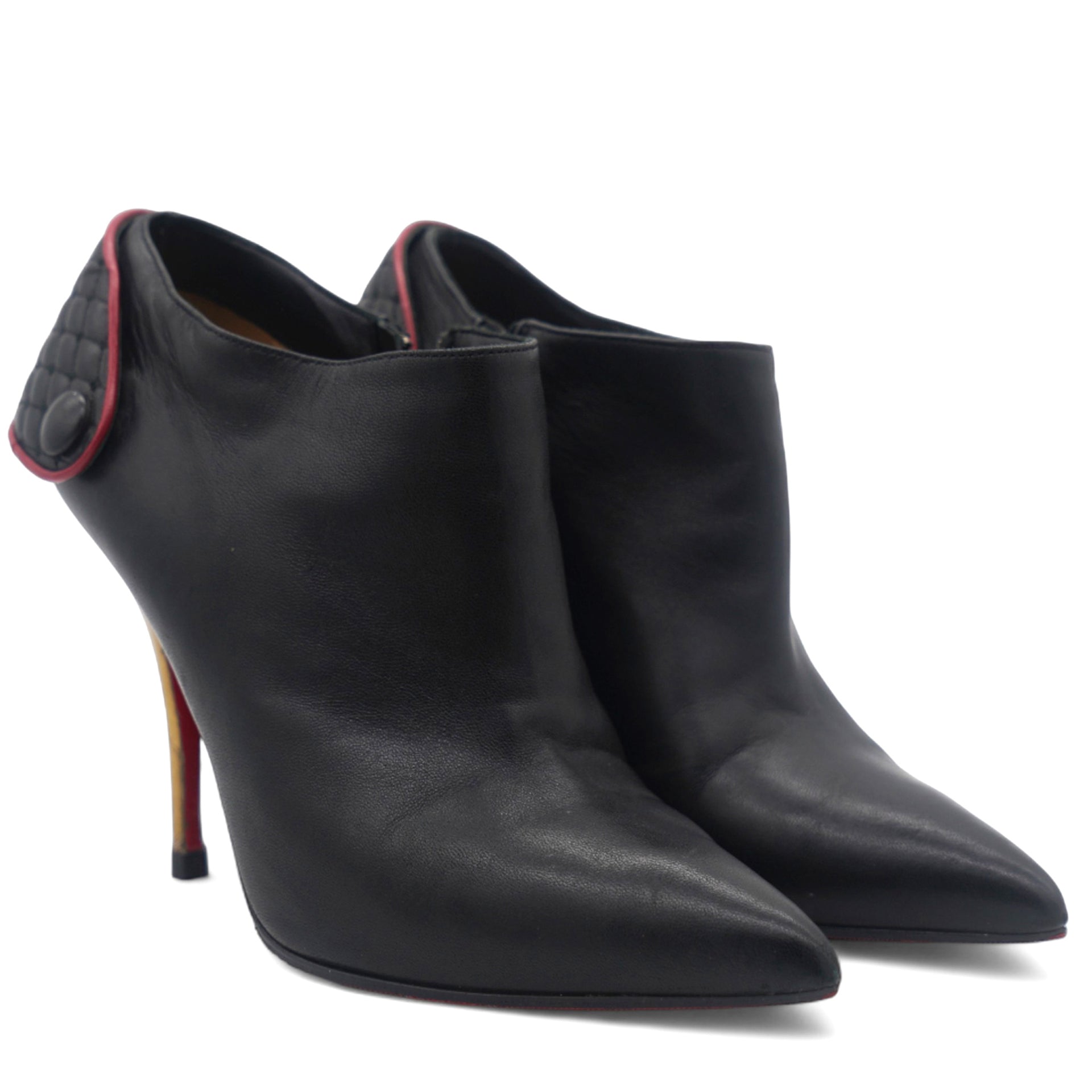 Nappa Huguette 120 Ankle Boots Black 37