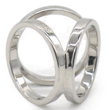 Palladium Trio Scarf Ring