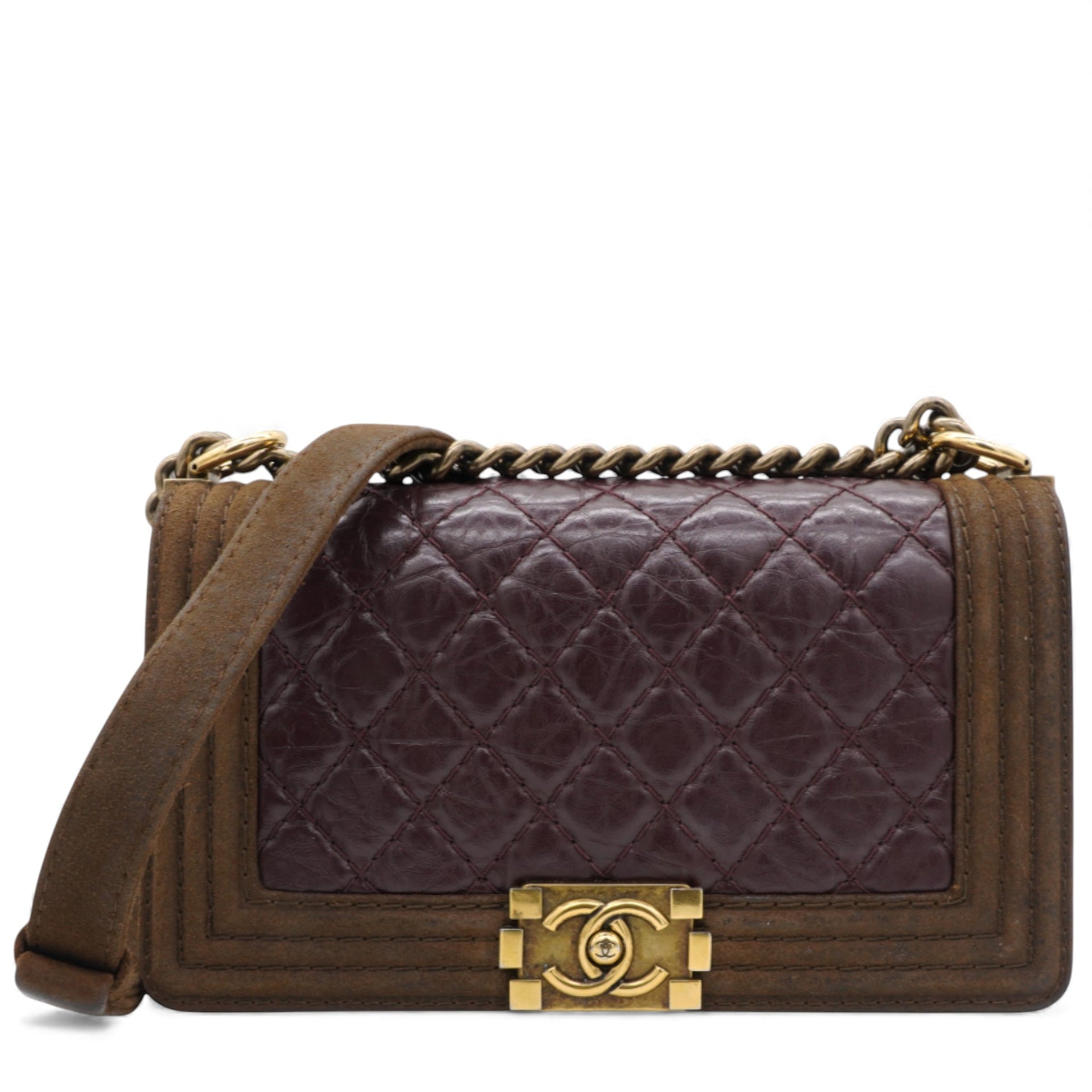 Medium Boy Bag Brown