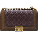 Medium Boy Bag Brown