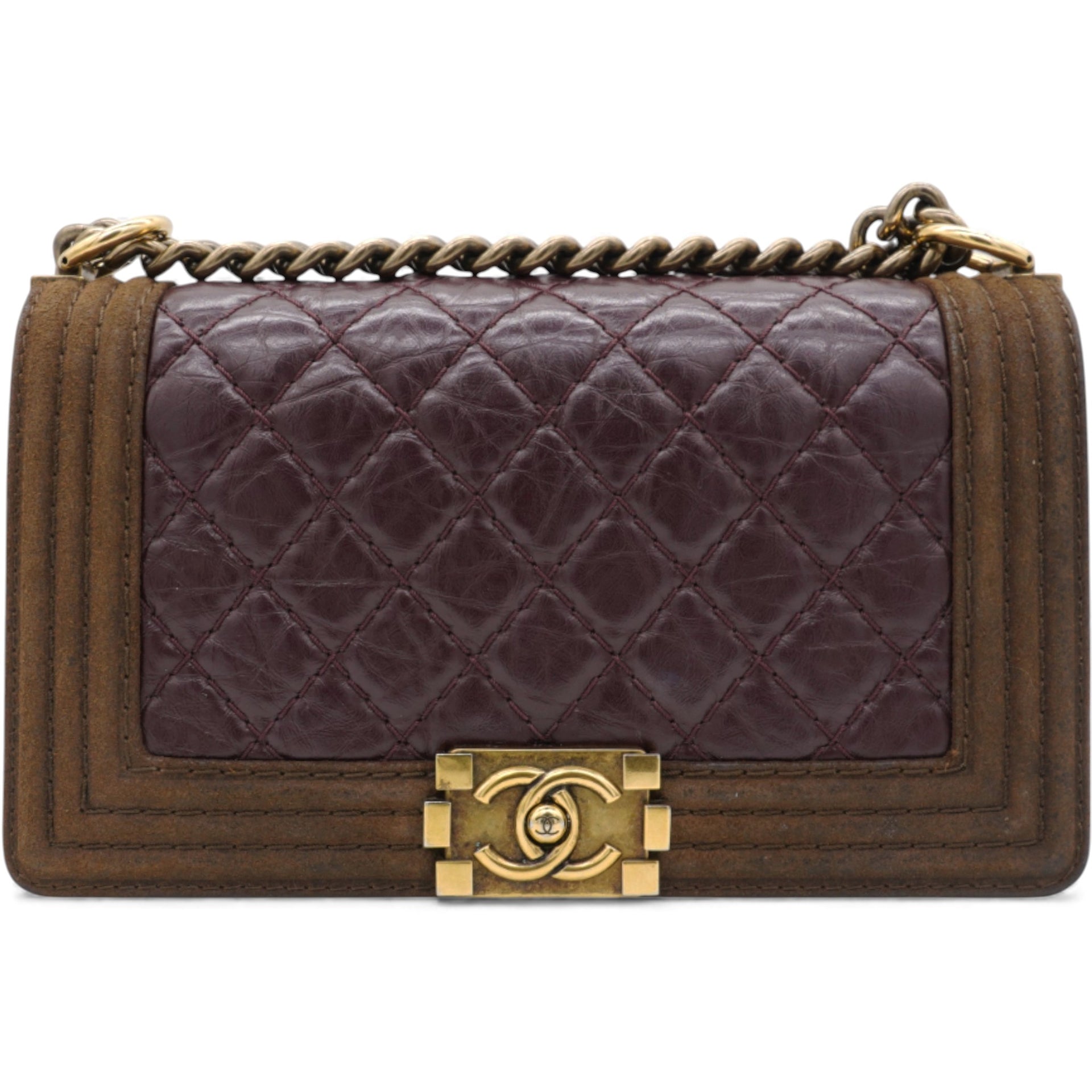 Medium Boy Bag Brown