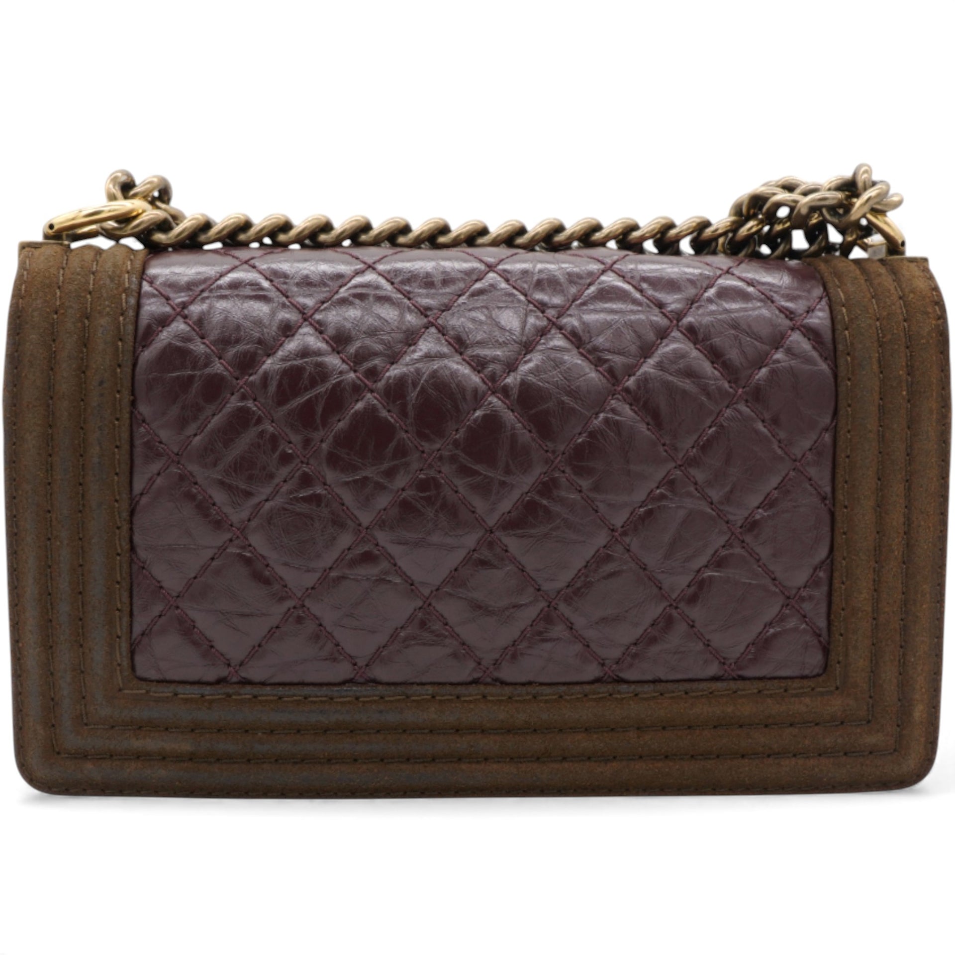 Medium Boy Bag Brown