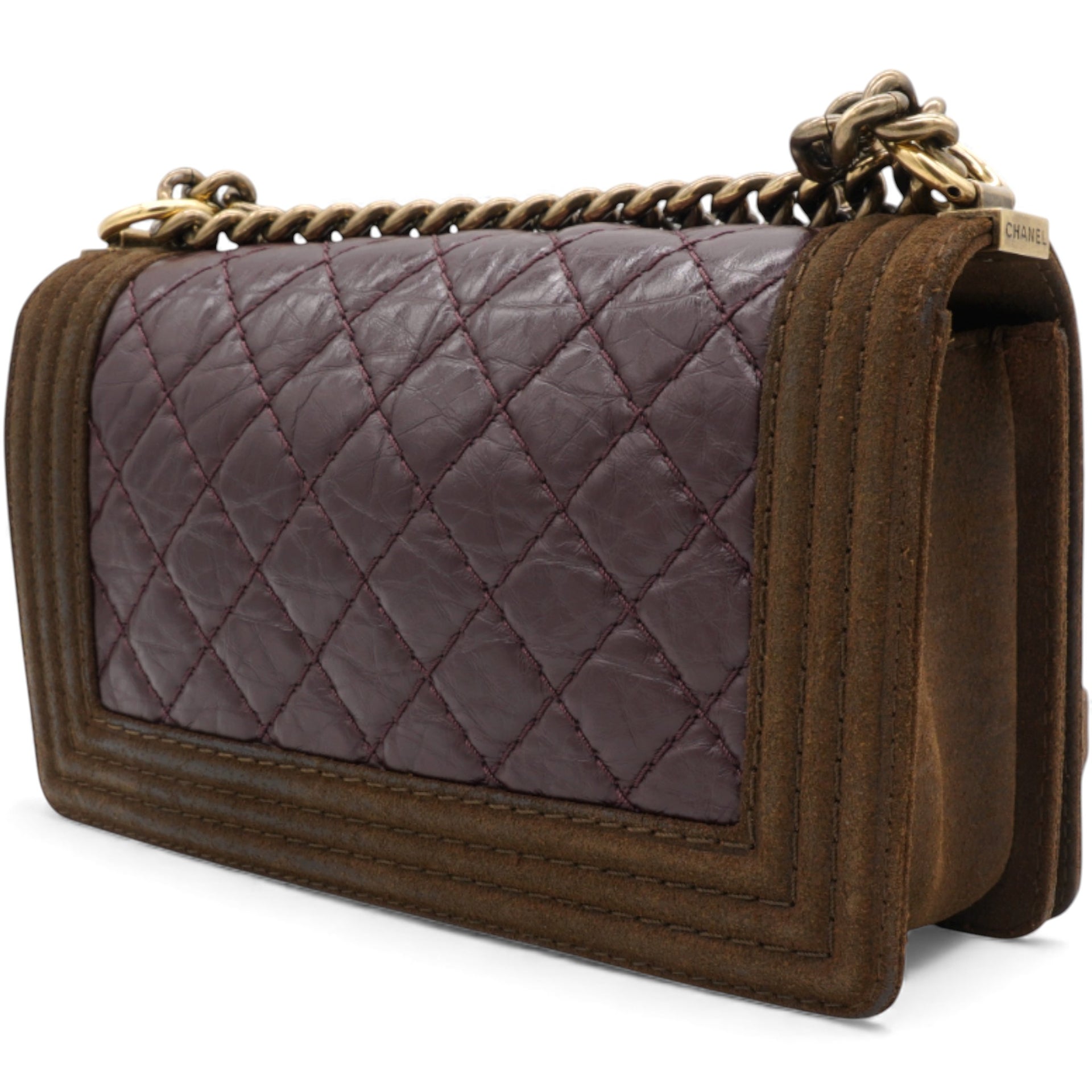 Medium Boy Bag Brown