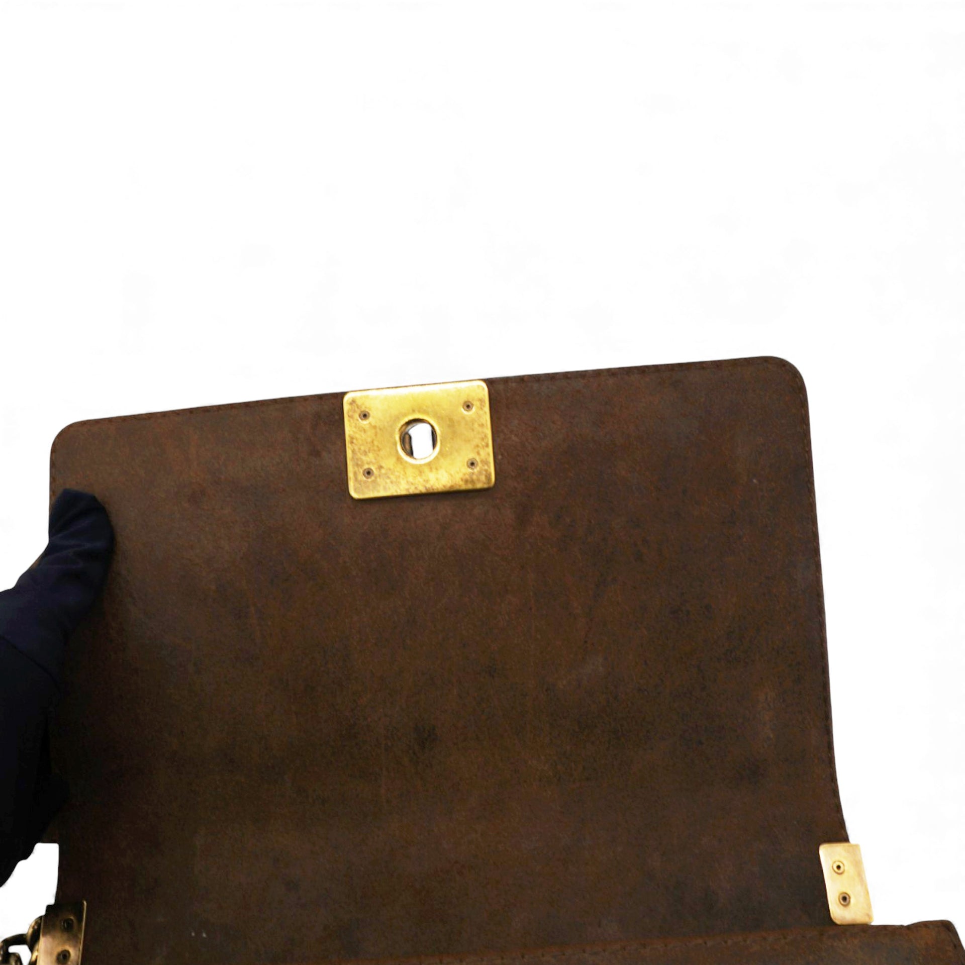 Medium Boy Bag Brown