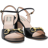 Women's Horsebit Mid-heel sandal Size36.5