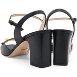 Women's Horsebit Mid-heel sandal Size36.5