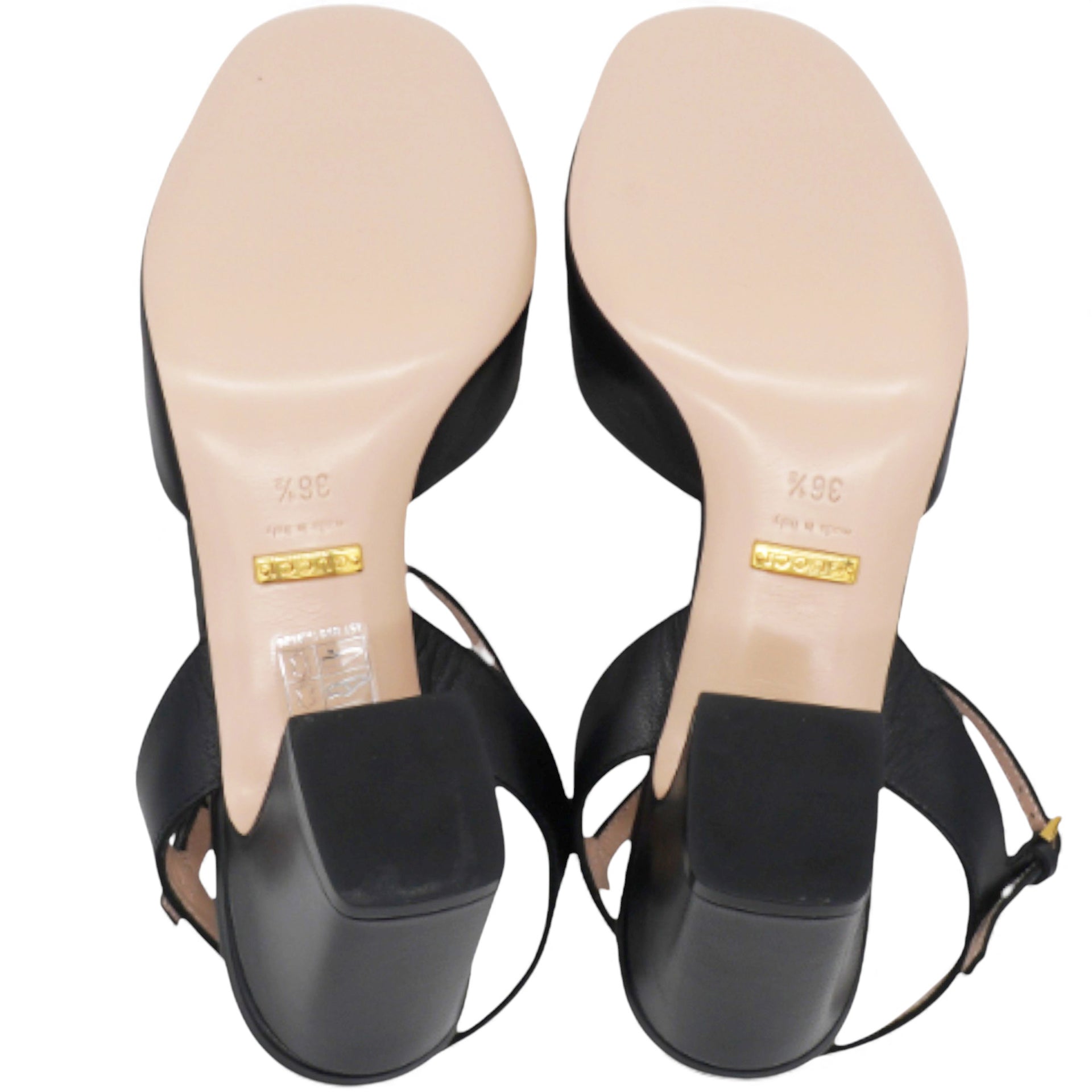 Women's Horsebit Mid-heel sandal Size36.5