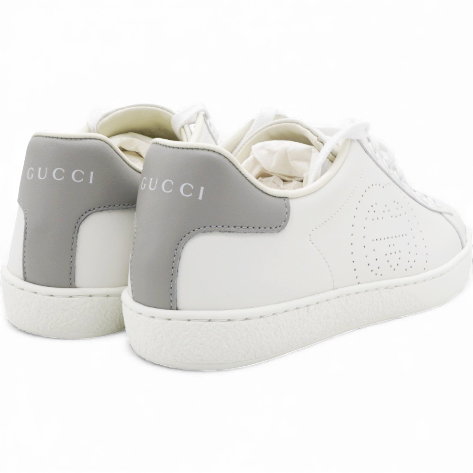 Womens Interlocking G Sneakers White Size37