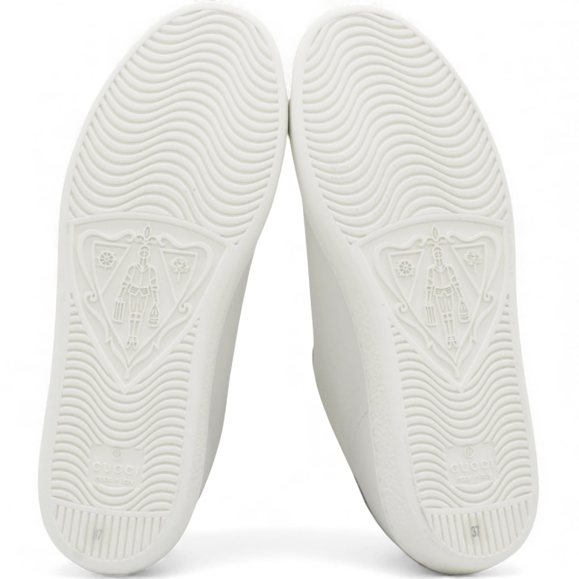 Womens Interlocking G Sneakers White Size37