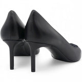 Saint Laurent Black Leather Heels Size37