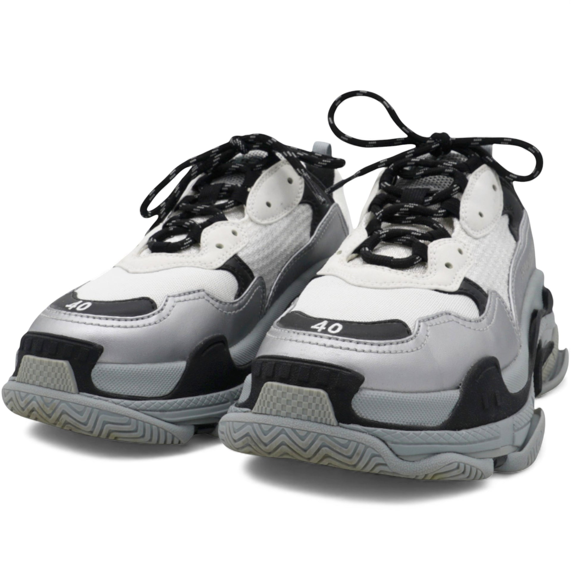 Triple S Sneaker White /Grey/Black Size40