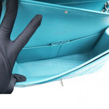 Jumbo Classic Lambskin Double Flap Blue