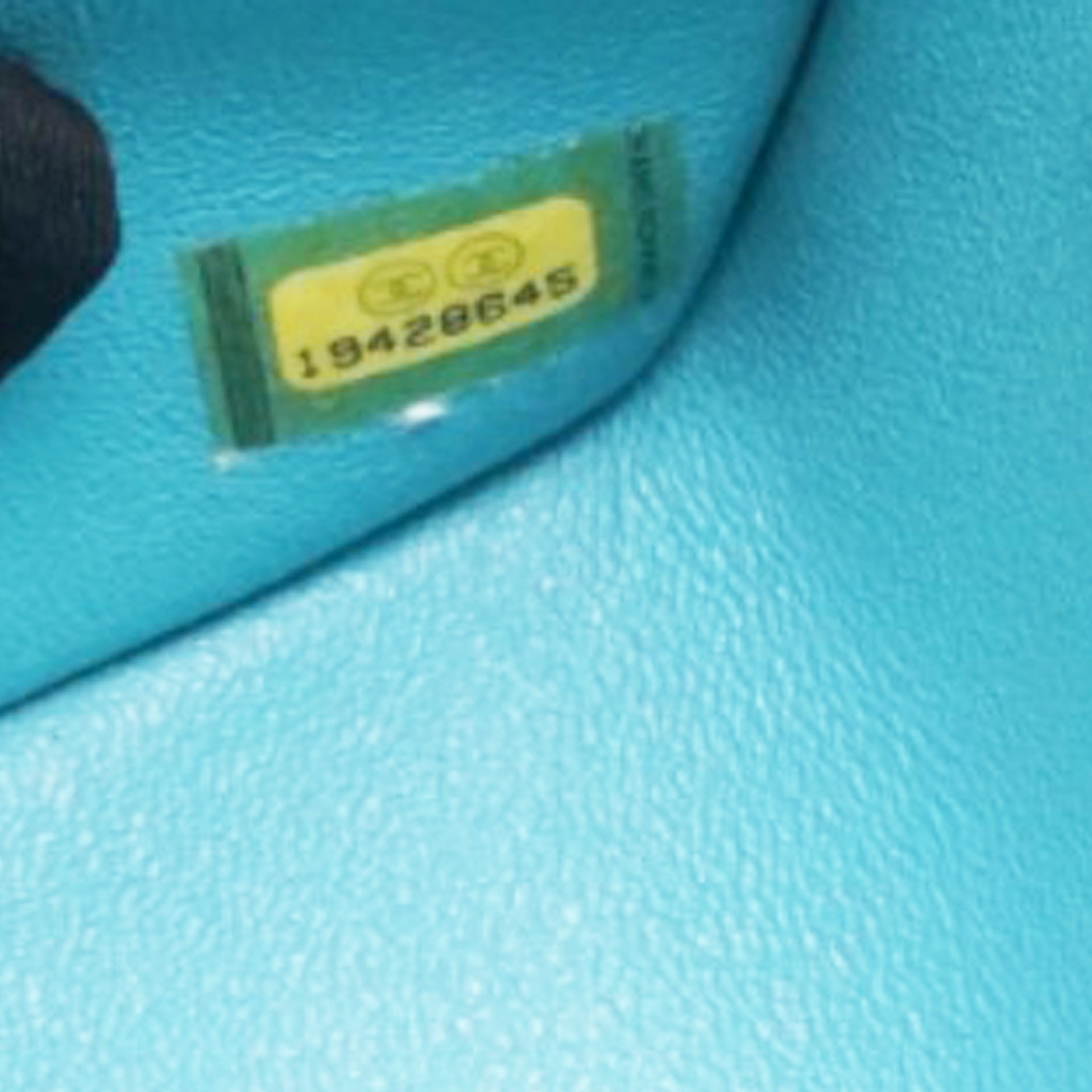 Jumbo Classic Lambskin Double Flap Blue