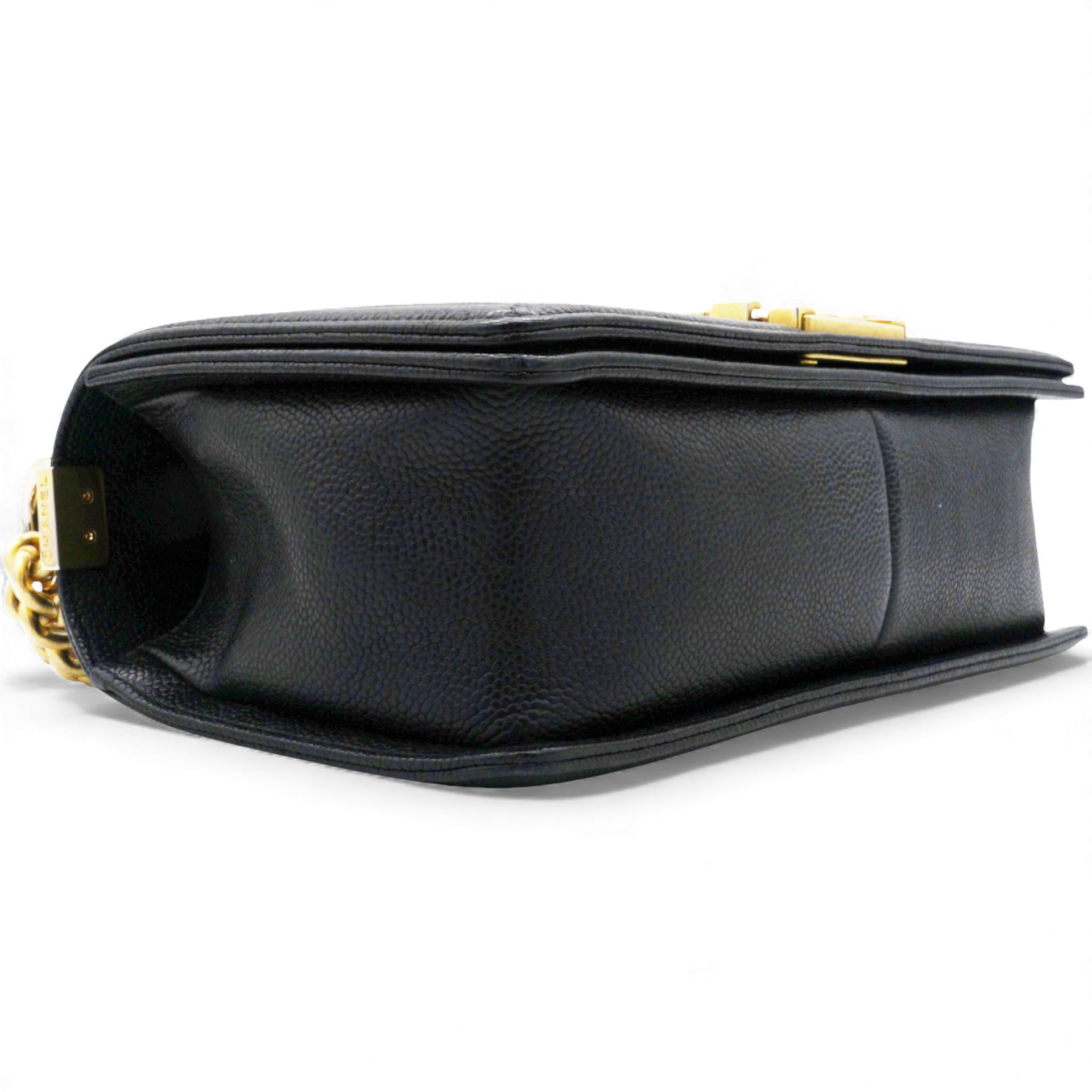 Caviar Quilted Medium Boy Flap