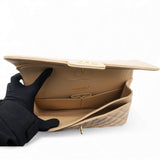 Classic Flap Medium Beige Lambskin