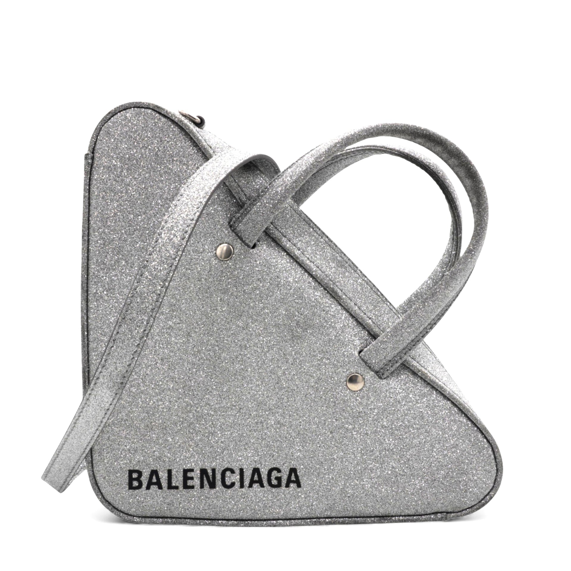 Everyday Triangle Duffle Bag Silvery