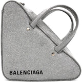 Everyday Triangle Duffle Bag Silvery