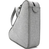 Everyday Triangle Duffle Bag Silvery
