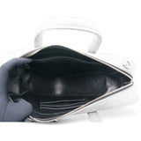 Everyday Triangle Duffle Bag Silvery