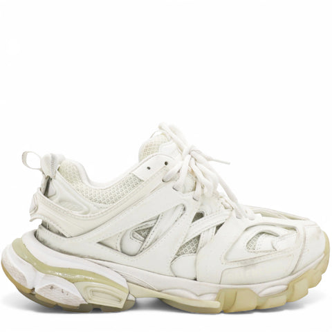 Women's Glow In The Dark Track Sneaker in White Size37