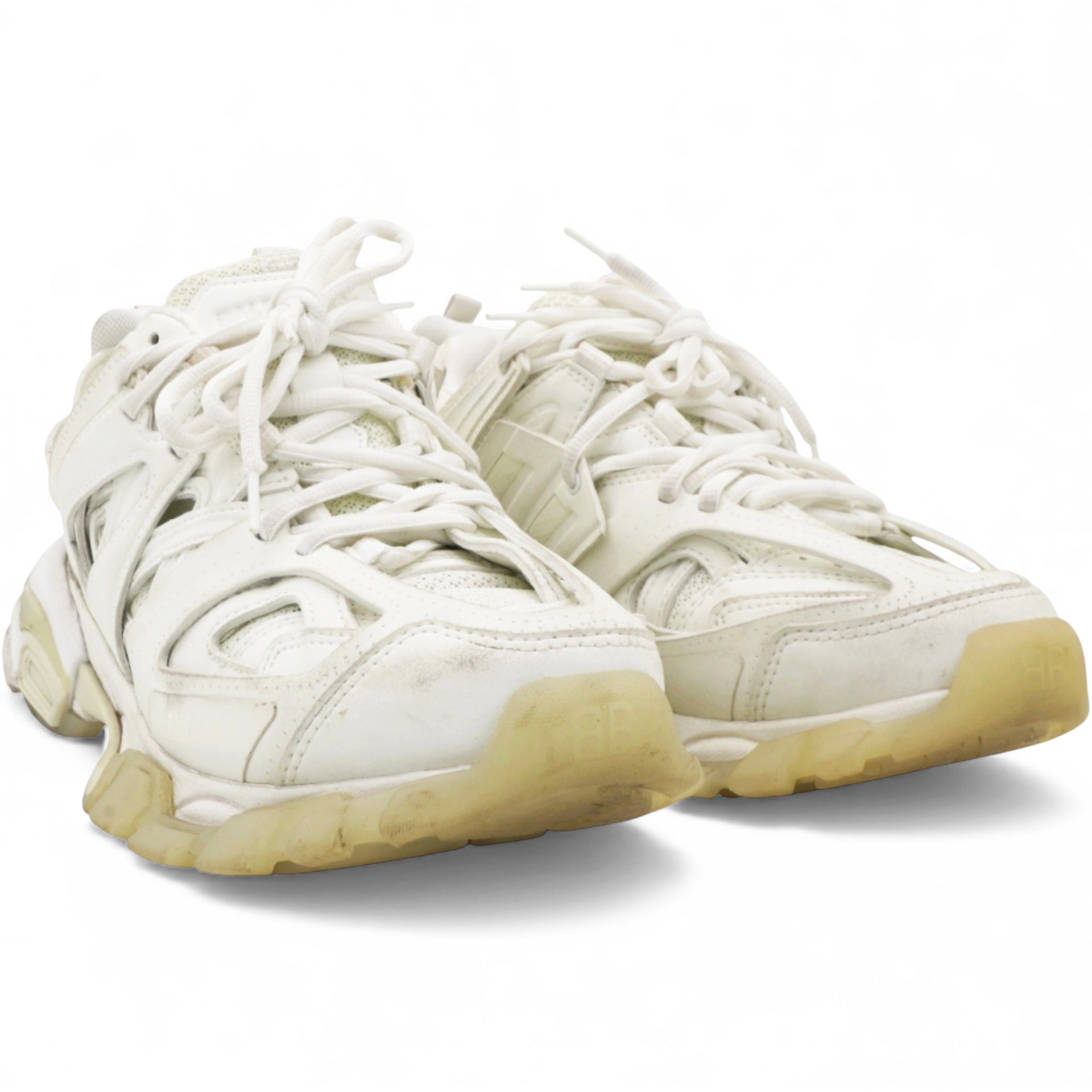 Women's Glow In The Dark Track Sneaker in White Size37