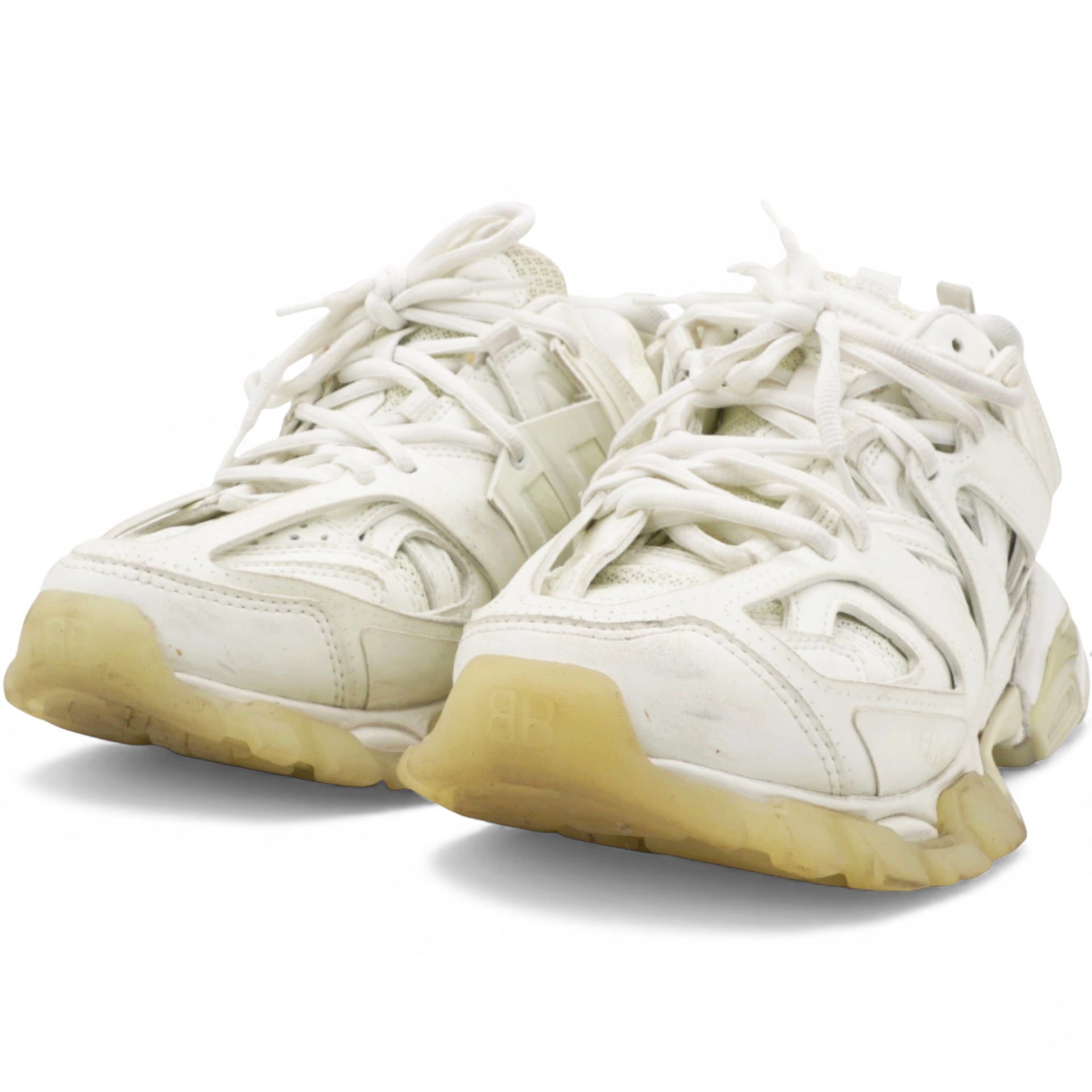 Women's Glow In The Dark Track Sneaker in White Size37