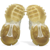 Women's Glow In The Dark Track Sneaker in White Size37