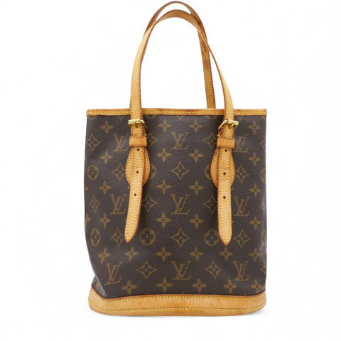 Monogram Petit Bucket Brown