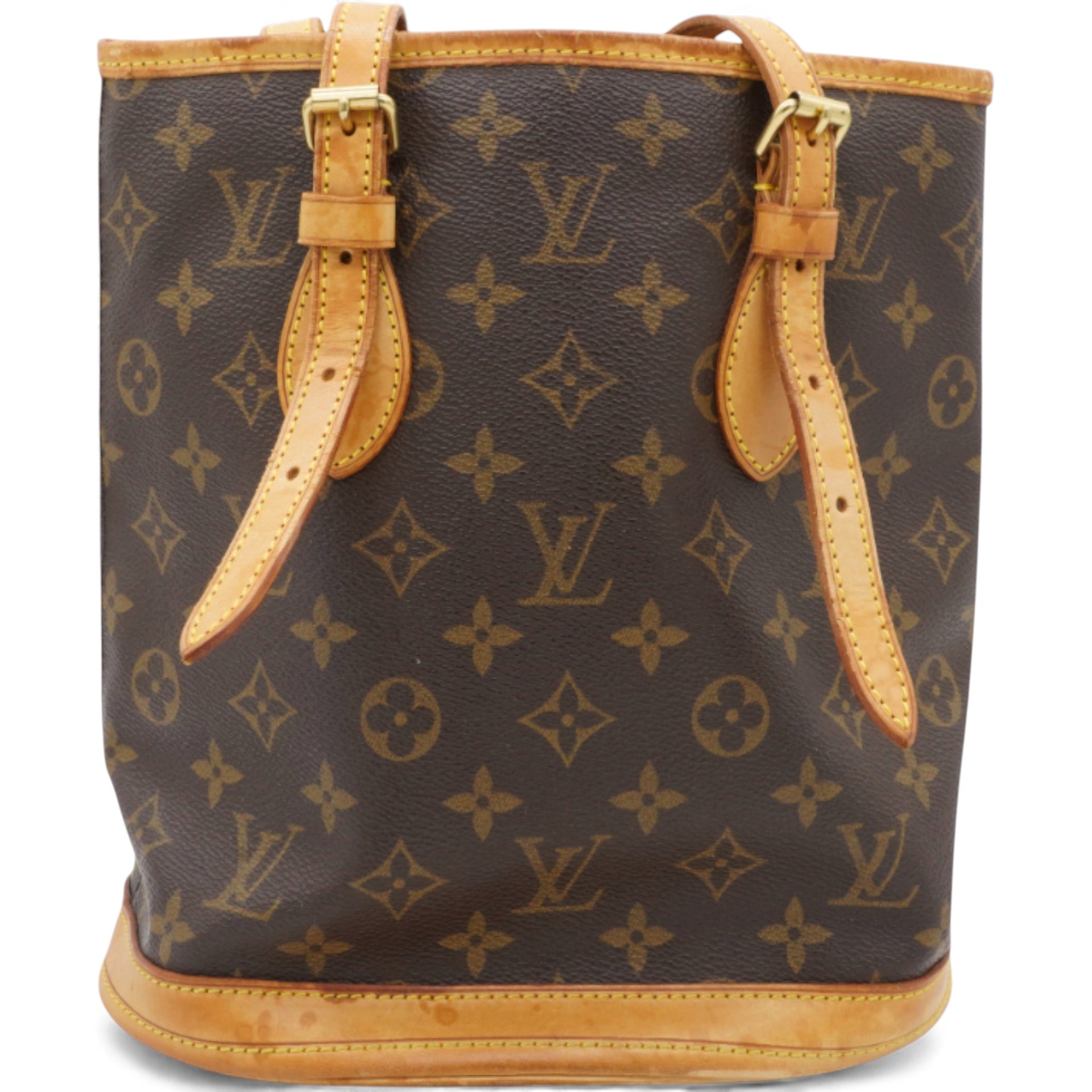 Monogram Petit Bucket Brown