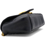 GG Marmont Matelassé Small Bag Black