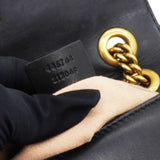 GG Marmont Matelassé Small Bag Black