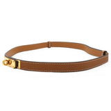 Epsom Kelly Belt Gold Adjustable