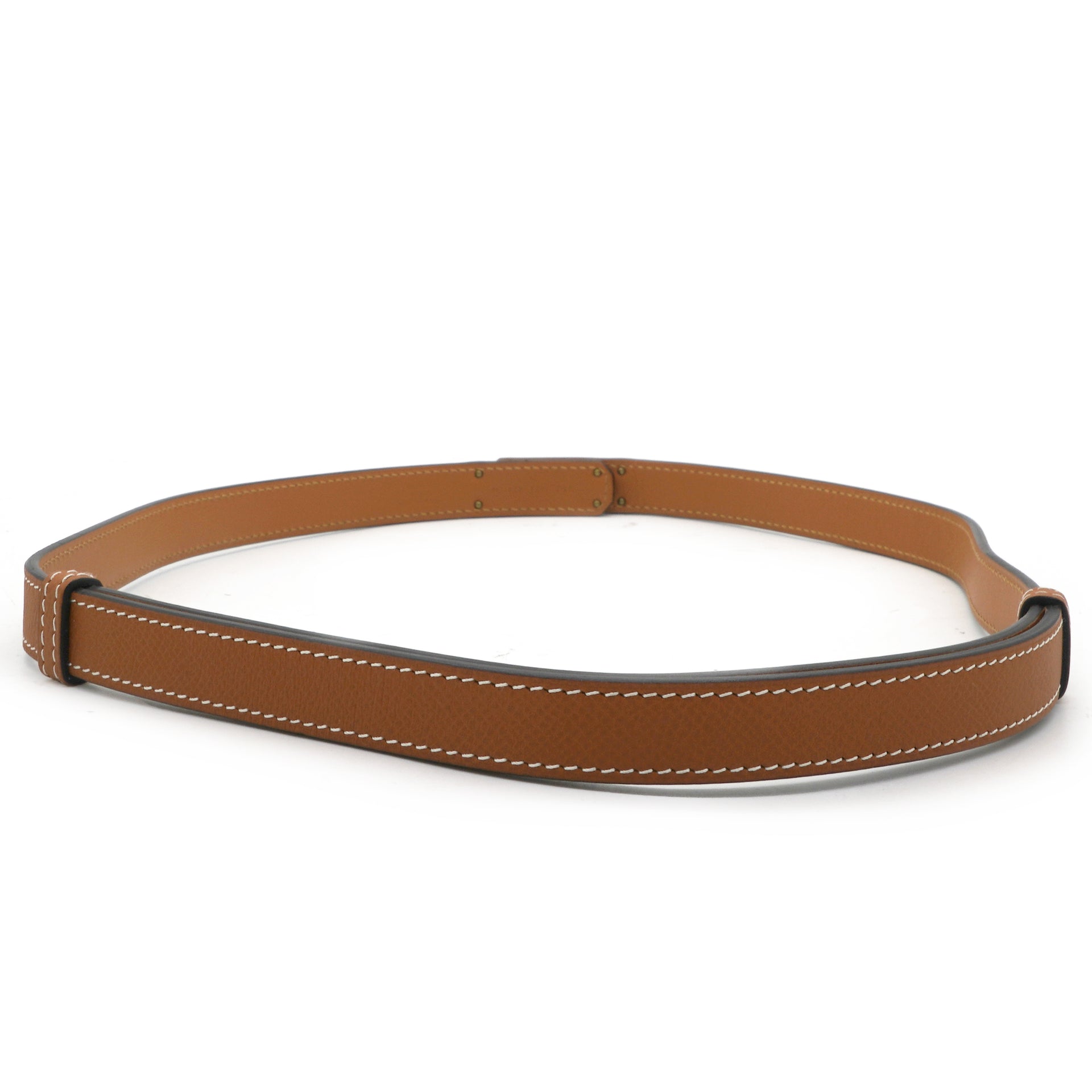 Epsom Kelly Belt Gold Adjustable