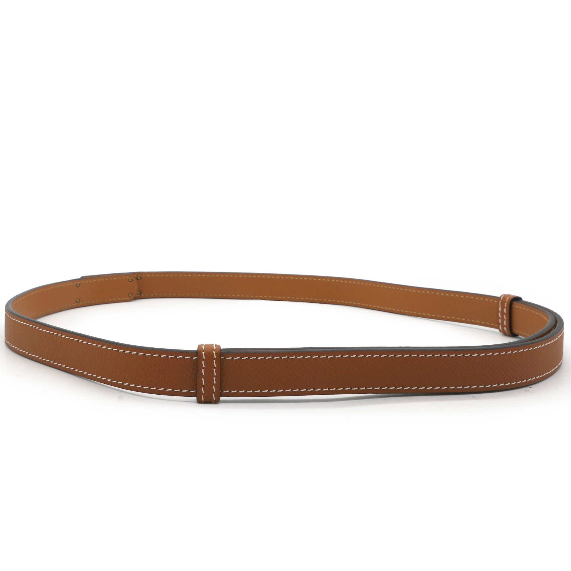 Epsom Kelly Belt Gold Adjustable