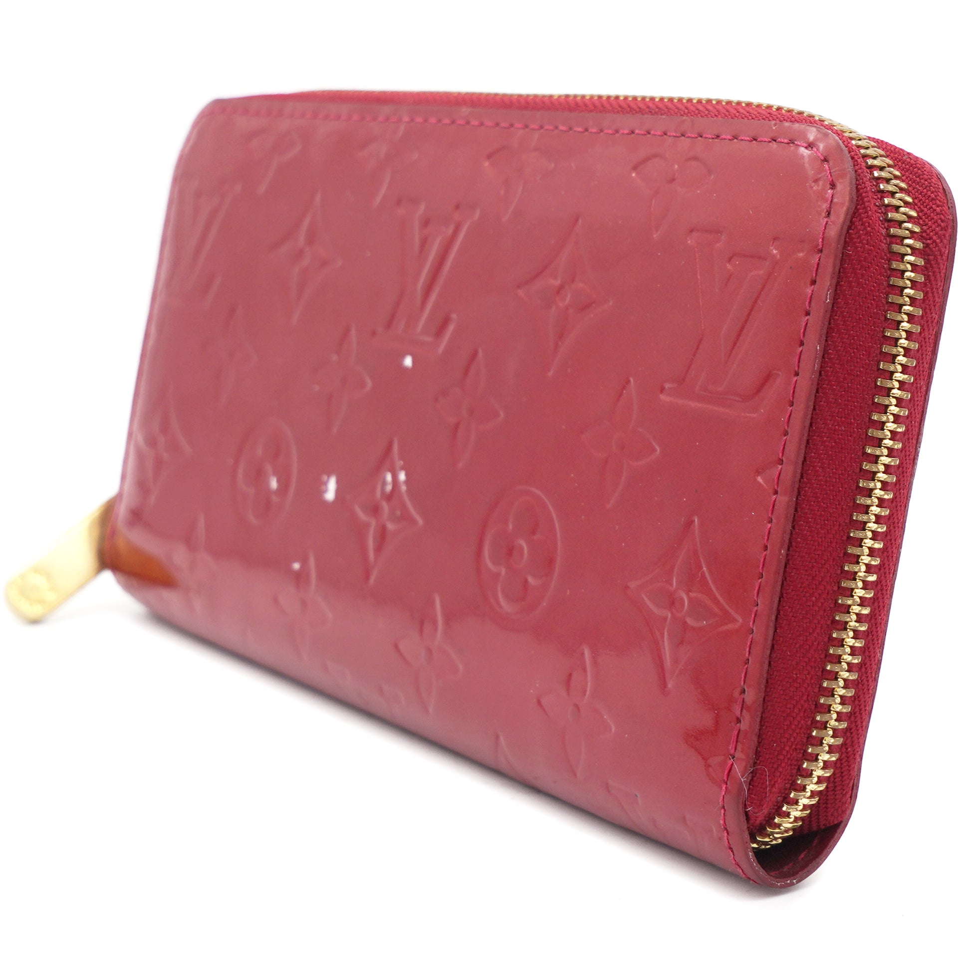 Louis Vuitton, Bags, Soldvictorine Wallet In Vernis Rose Ballerine