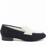 Interlocking CC Logo Canvas Loafers Size38.5